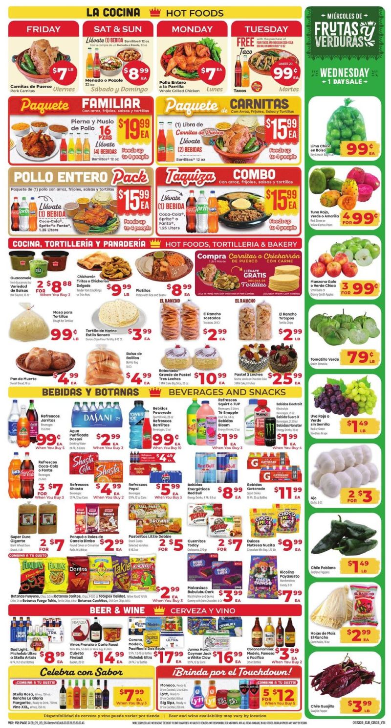 EL RANCHO weekly ad Sep 23 – Sep 30, 2026 – page 3