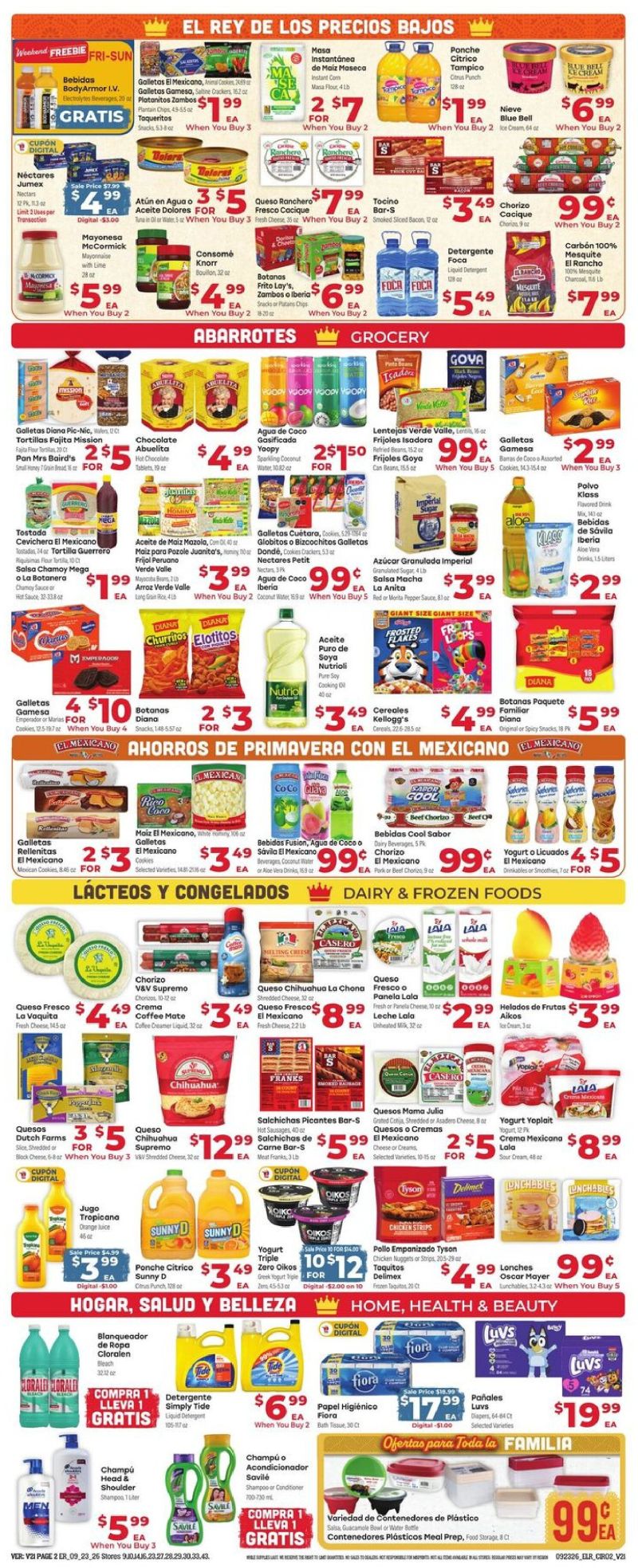 EL RANCHO weekly ad Sep 23 – Sep 30, 2026 – page 2