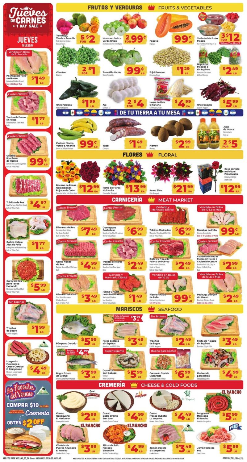 EL RANCHO weekly ad Sep 23 – Sep 30, 2026 – page 4