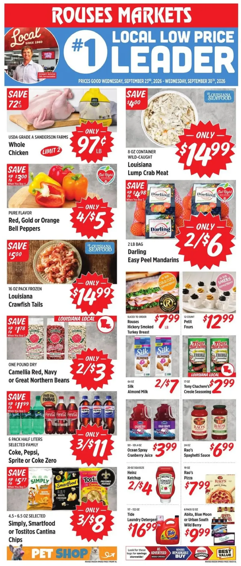 ROUSES weekly ad Sep 23 – Oct 1, 2026 – page 1