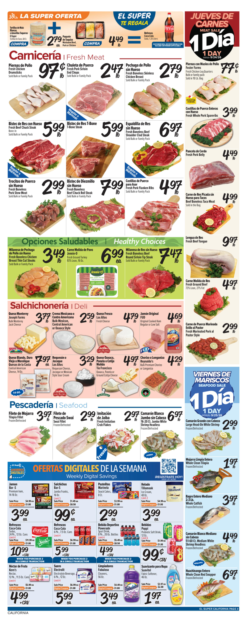EL SUPER weekly ad Sep 23 – Sep 29, 2026 – page 3
