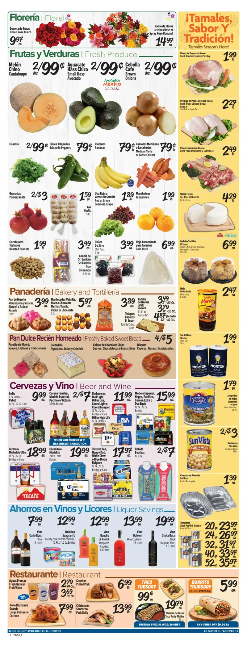 EL SUPER weekly ad Sep 23 – Sep 29, 2026 – page 4