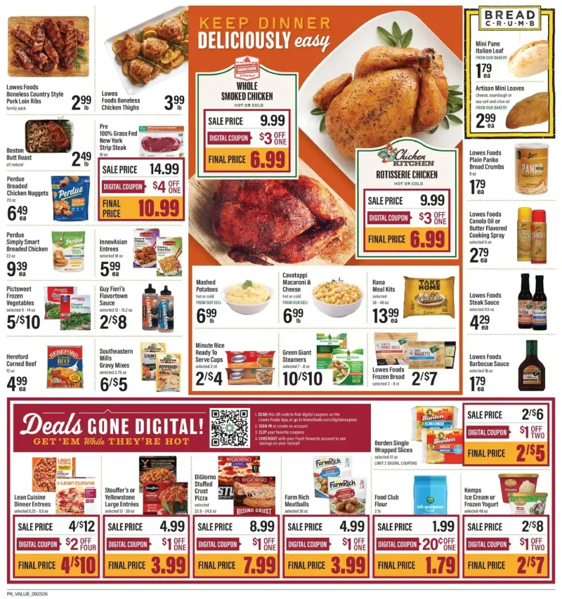 LOWES FOODS weekly ad Sep 23 – Sep 30, 2026 – page 7