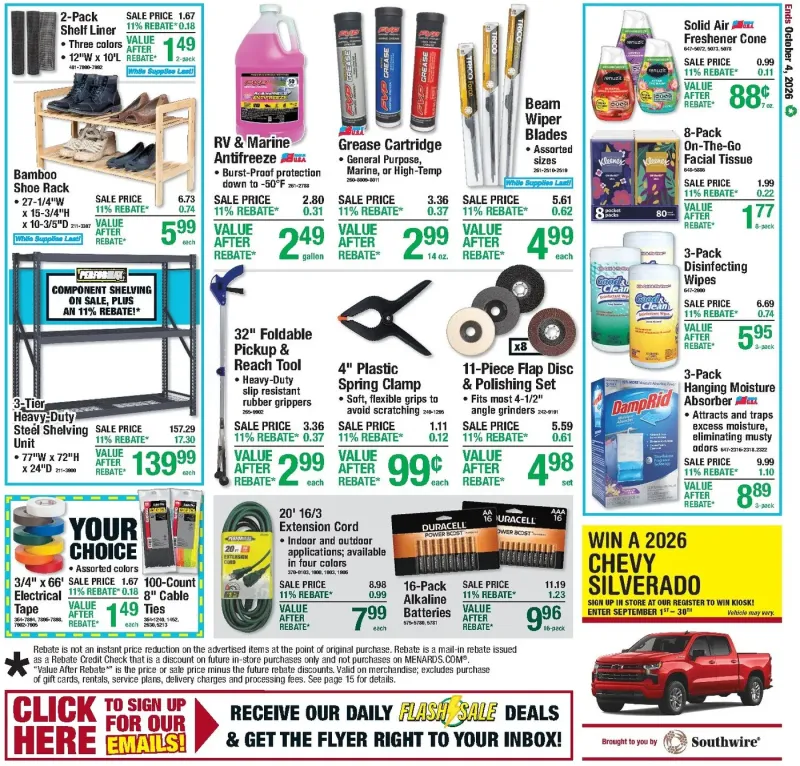 MENARDS weekly ad Sep 23 – Oct 5, 2026 – page 24