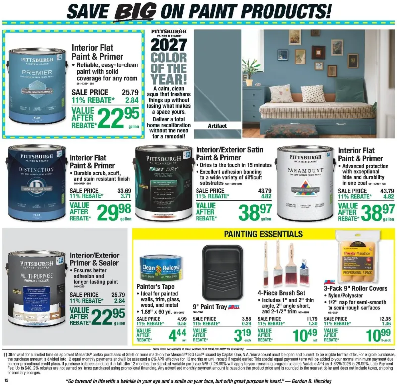 MENARDS weekly ad Sep 23 – Oct 5, 2026 – page 16