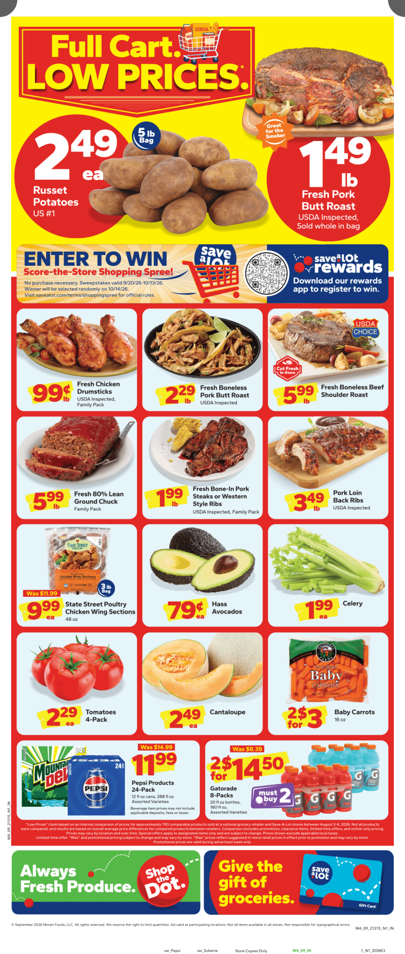 SAVE A LOT weekly ad Sep 23 – Sep 30, 2026 – page 2