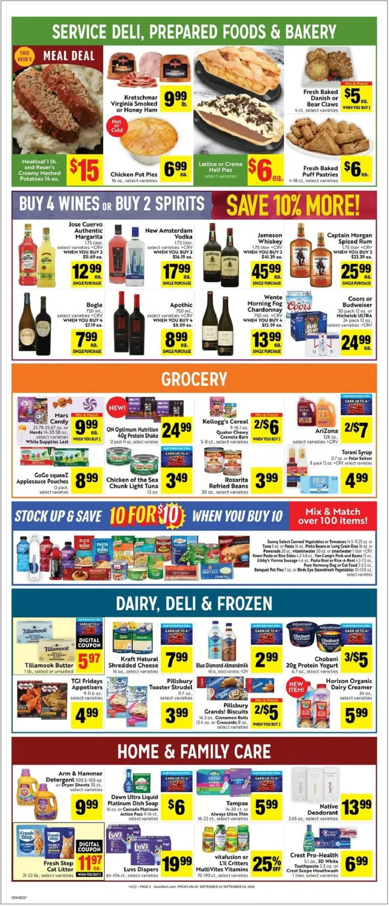 SAVE MART weekly ad Sep 23 – Sep 30, 2026 – page 2
