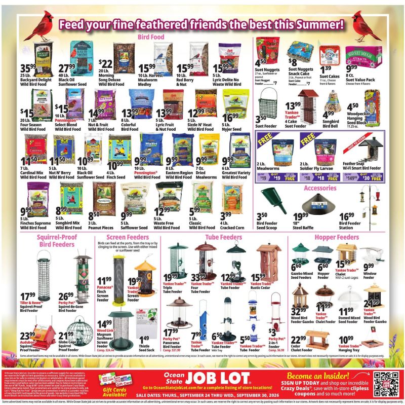 OCEAN STATE JOB LOT weekly ad Sep 24 – Oct 1, 2026 – page 18