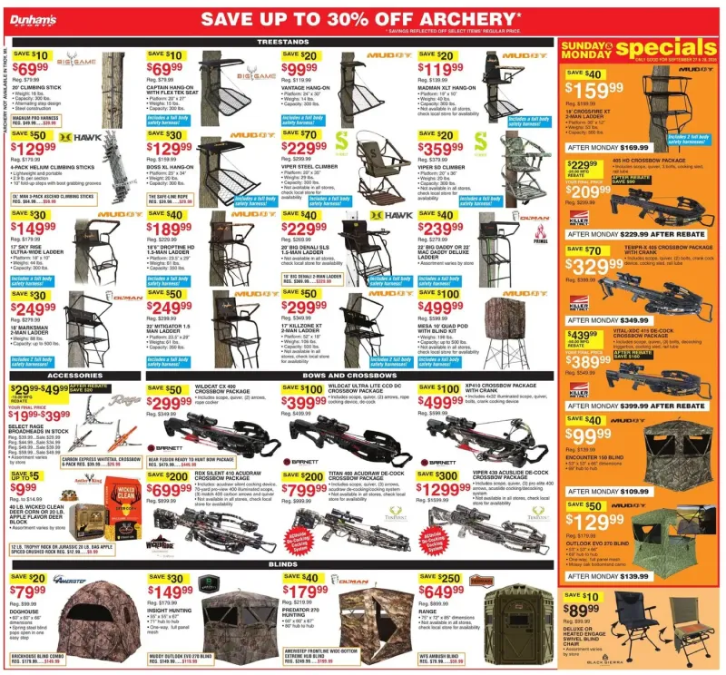 DUNHAM'S SPORTS weekly ad Sep 26 – Oct 2, 2026 – page 3