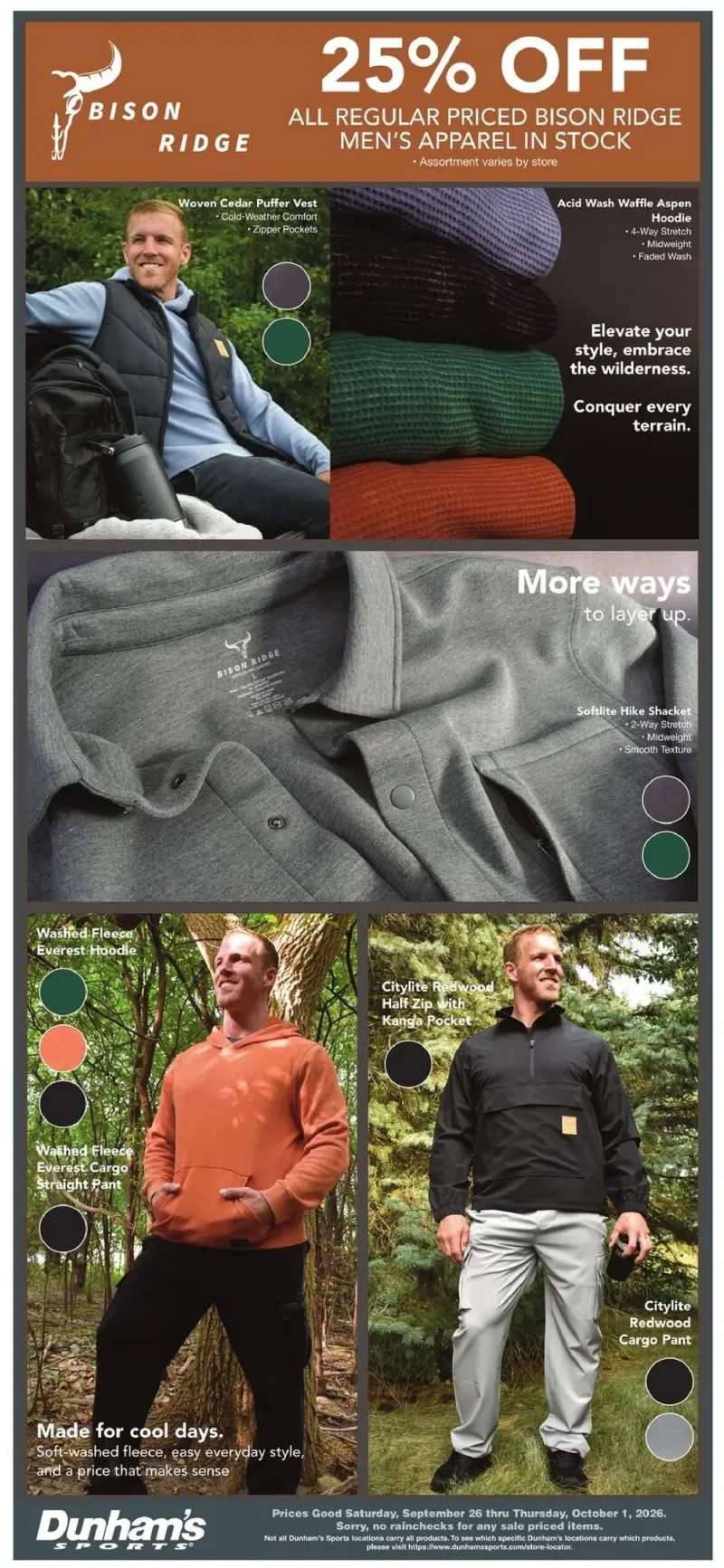 DUNHAM'S SPORTS weekly ad Sep 26 – Oct 2, 2026 – page 2