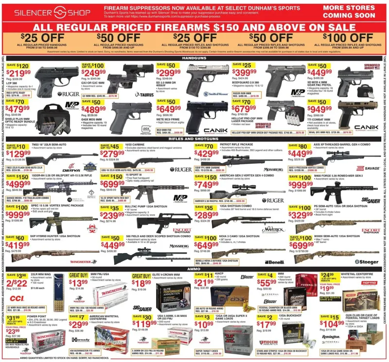 DUNHAM'S SPORTS weekly ad Sep 26 – Oct 2, 2026 – page 9