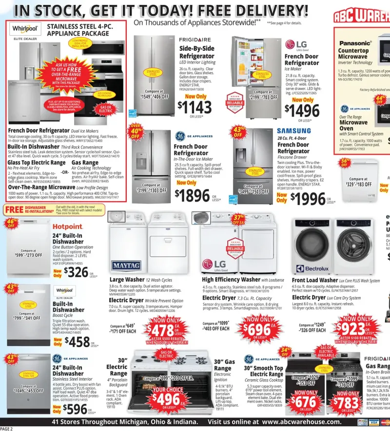 ABC WAREHOUSE weekly ad Sep 27 – Oct 3, 2026 – page 2