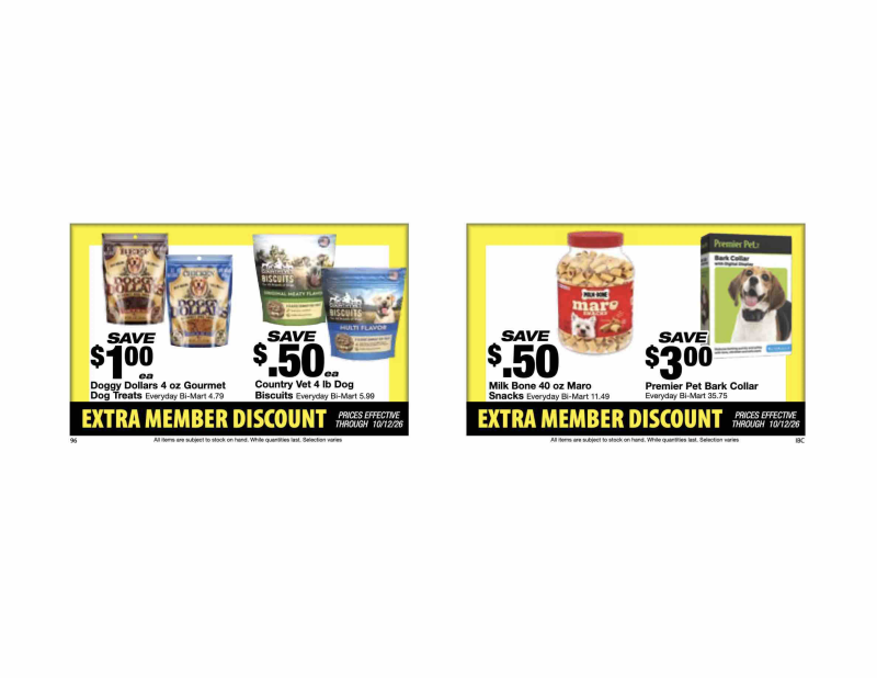 BI-MART weekly ad Sep 28 – Oct 30, 2026 – page 26