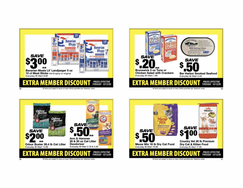 BI-MART weekly ad Sep 28 – Oct 30, 2026 – page 24