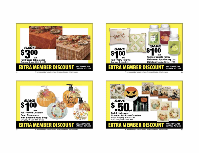 BI-MART weekly ad Sep 28 – Oct 30, 2026 – page 5