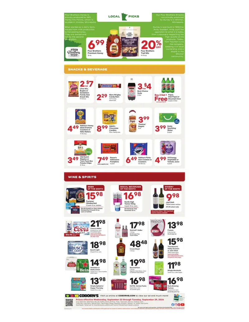 COBORN'S weekly ad Sep 23 – Sep 30, 2026 – page 6