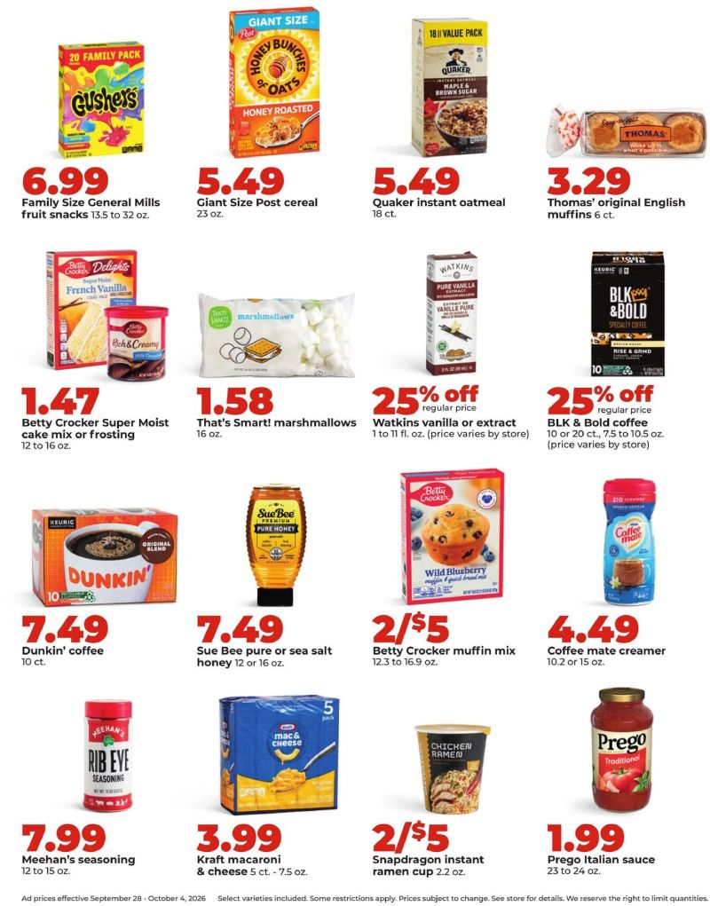 HYVEE weekly ad Sep 28 – Oct 5, 2026 – page 21