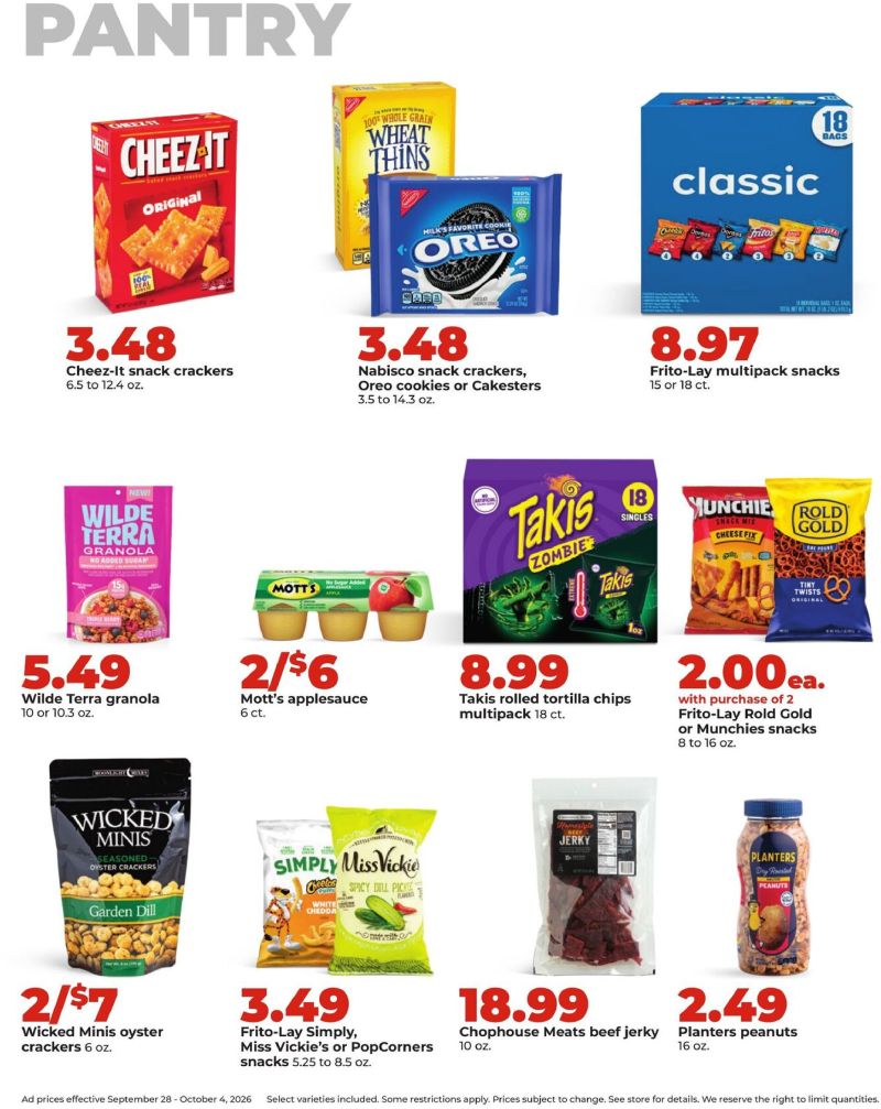 HYVEE weekly ad Sep 28 – Oct 5, 2026 – page 20