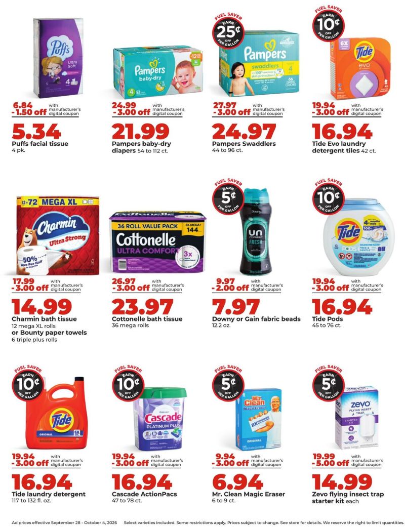 HYVEE weekly ad Sep 28 – Oct 5, 2026 – page 8