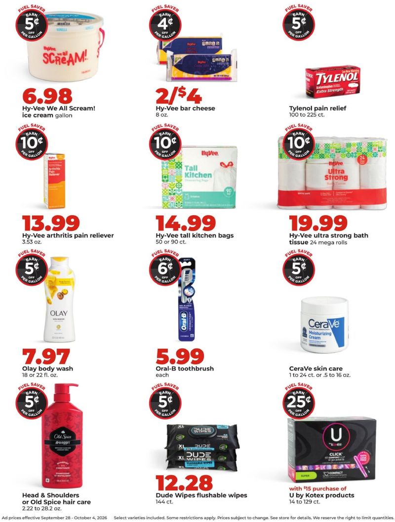 HYVEE weekly ad Sep 28 – Oct 5, 2026 – page 10