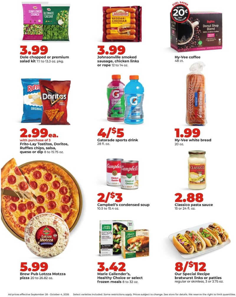 HYVEE weekly ad Sep 28 – Oct 5, 2026 – page 2
