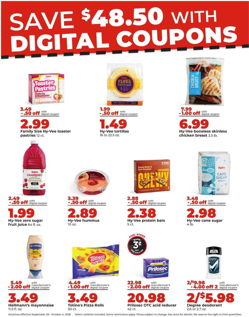 HYVEE weekly ad Sep 28 – Oct 5, 2026 – page 7