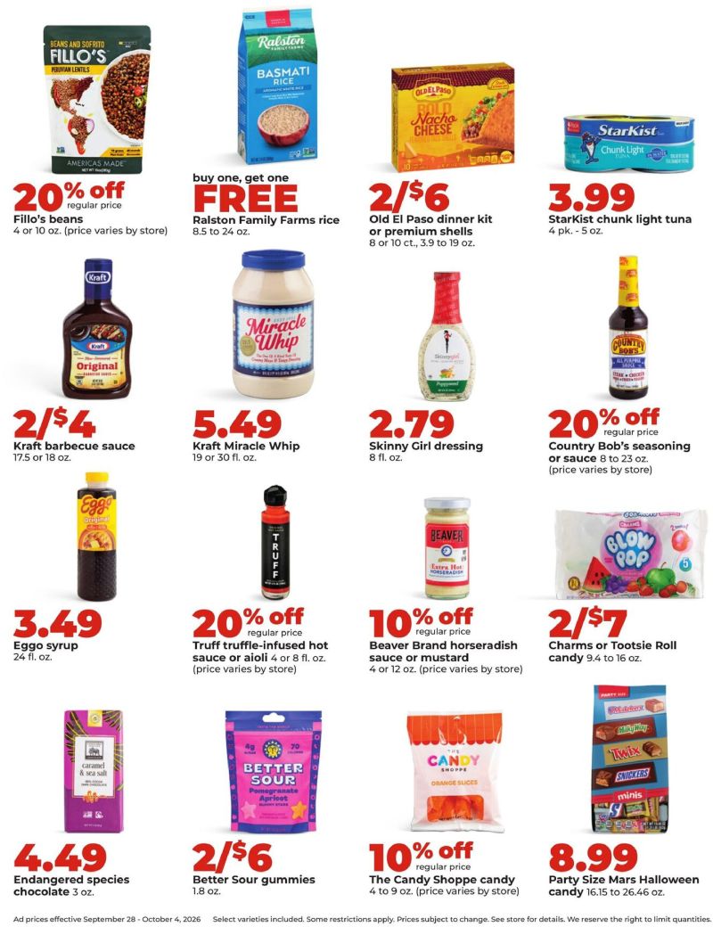 HYVEE weekly ad Sep 28 – Oct 5, 2026 – page 24