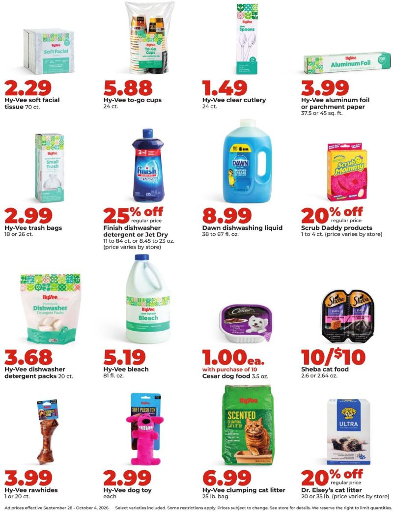 HYVEE weekly ad Sep 28 – Oct 5, 2026 – page 33