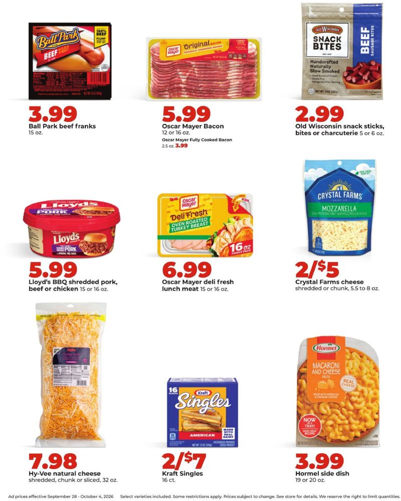 HYVEE weekly ad Sep 28 – Oct 5, 2026 – page 13