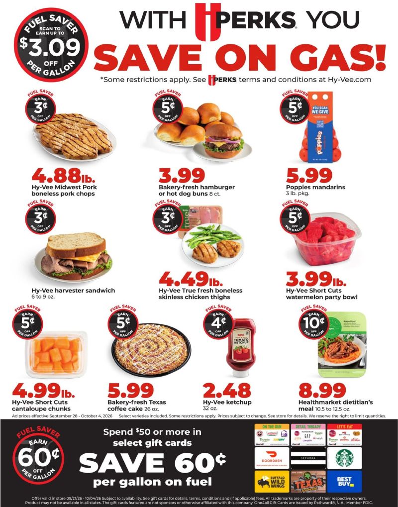 HYVEE weekly ad Sep 28 – Oct 5, 2026 – page 9