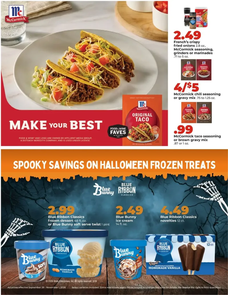 HYVEE weekly ad Sep 28 – Nov 2, 2026 – page 2