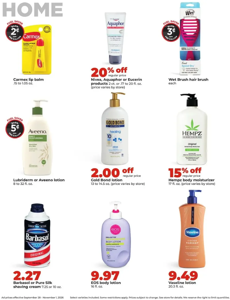 HYVEE weekly ad Sep 28 – Nov 2, 2026 – page 9