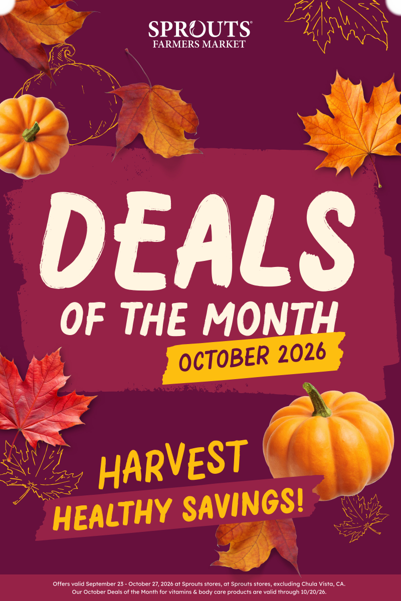 SPROUTS weekly ad Sep 23 – Oct 28, 2026 – page 1