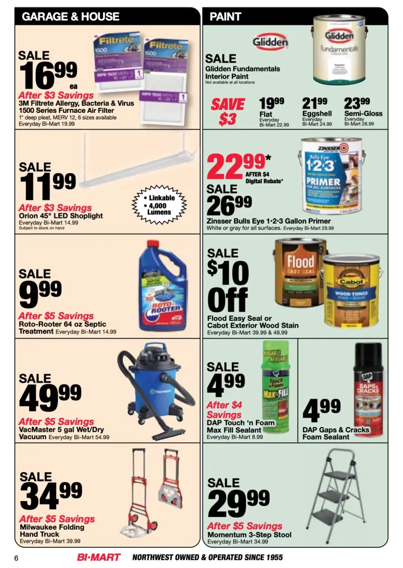 BI-MART weekly ad Sep 29 – Oct 31, 2026 – page 6