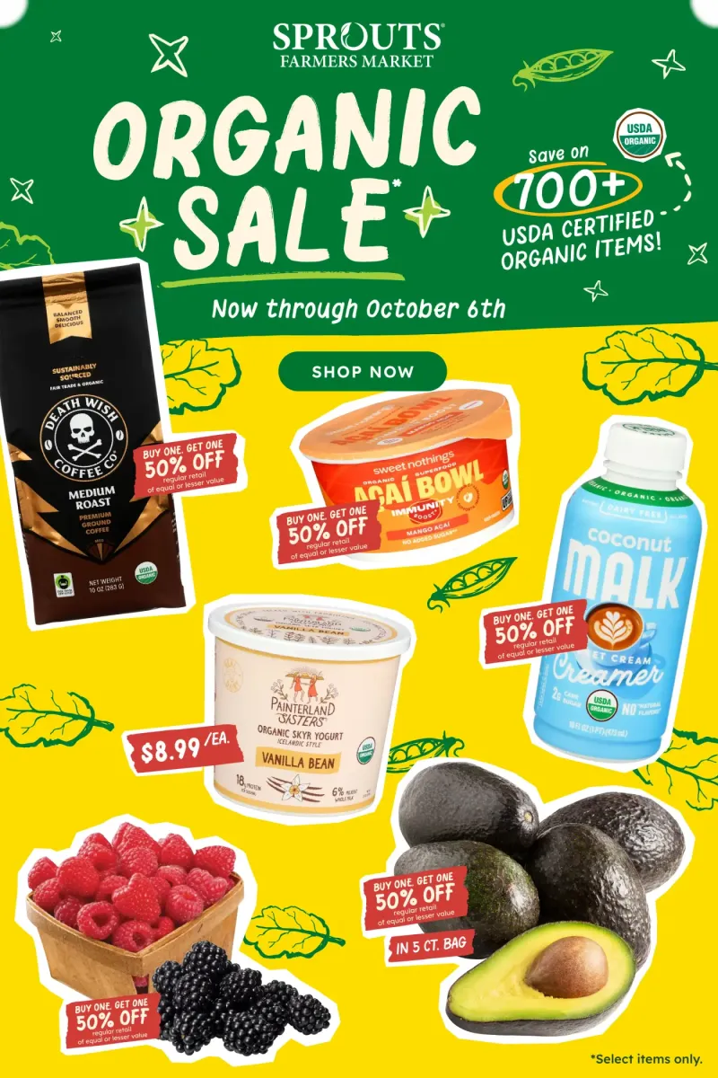 SPROUTS weekly ad Sep 30 – Oct 7, 2026 – page 1