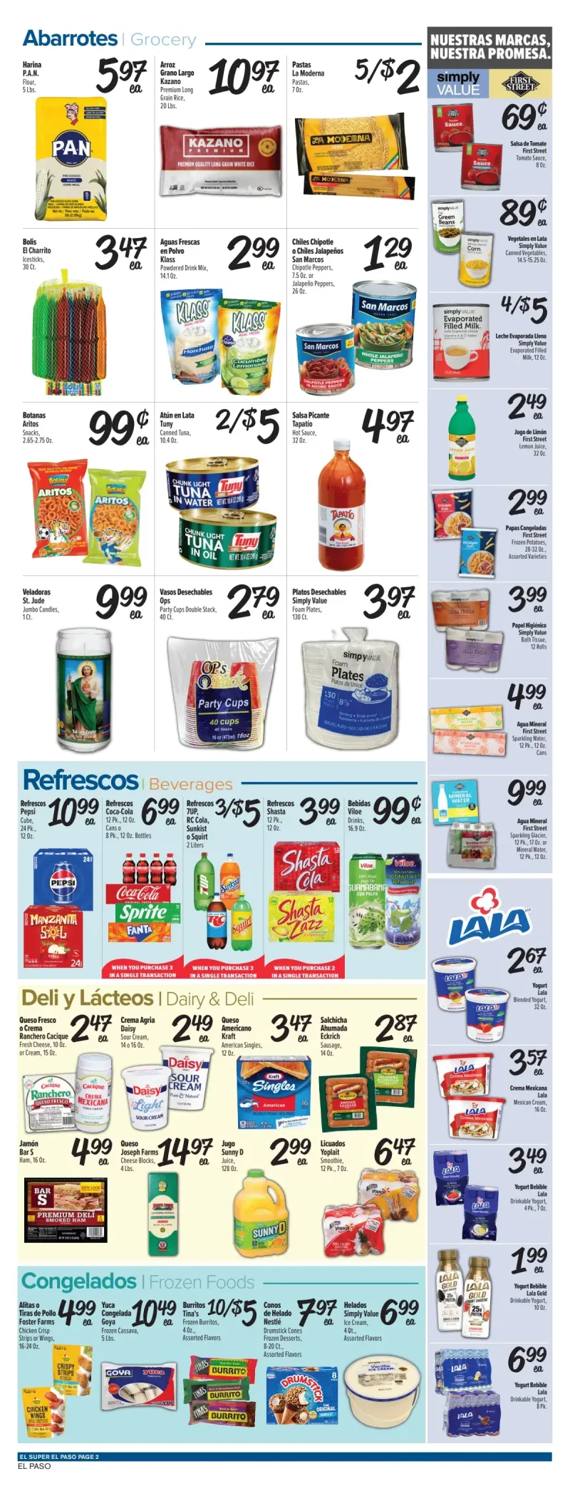 EL SUPER weekly ad Sep 30 – Oct 6, 2026 – page 2