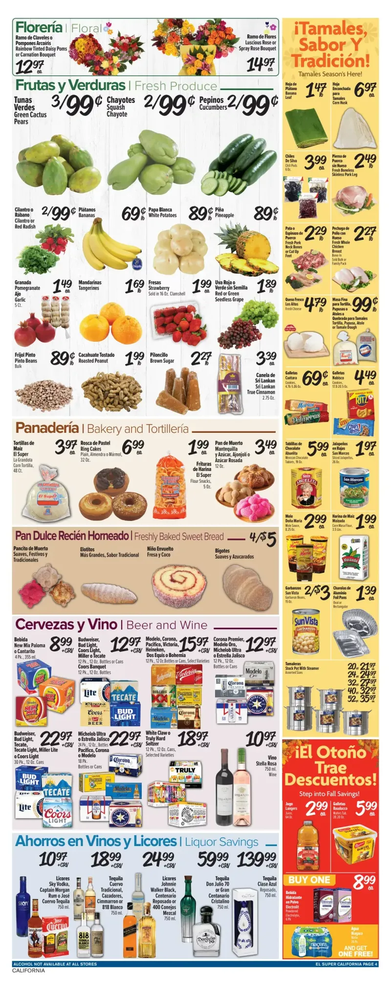 EL SUPER weekly ad Sep 30 – Oct 6, 2026 – page 4