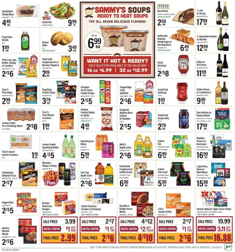 LOWES FOODS weekly ad Sep 30 – Oct 7, 2026 – page 7