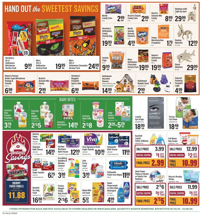 LOWES FOODS weekly ad Sep 30 – Oct 7, 2026 – page 12