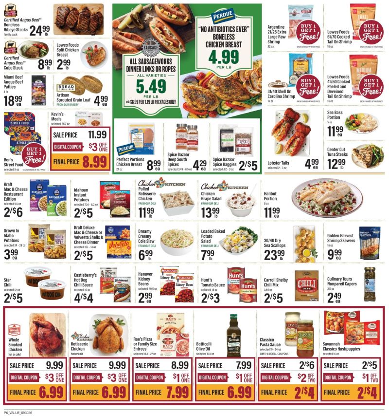 LOWES FOODS weekly ad Sep 30 – Oct 7, 2026 – page 9