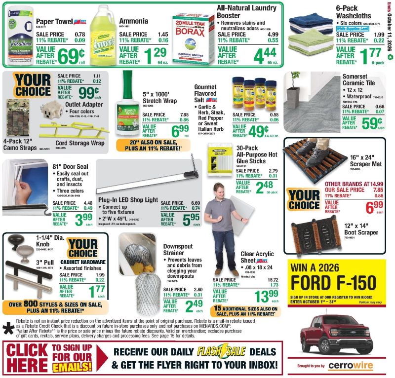 MENARDS weekly ad Sep 30 – Oct 12, 2026 – page 23