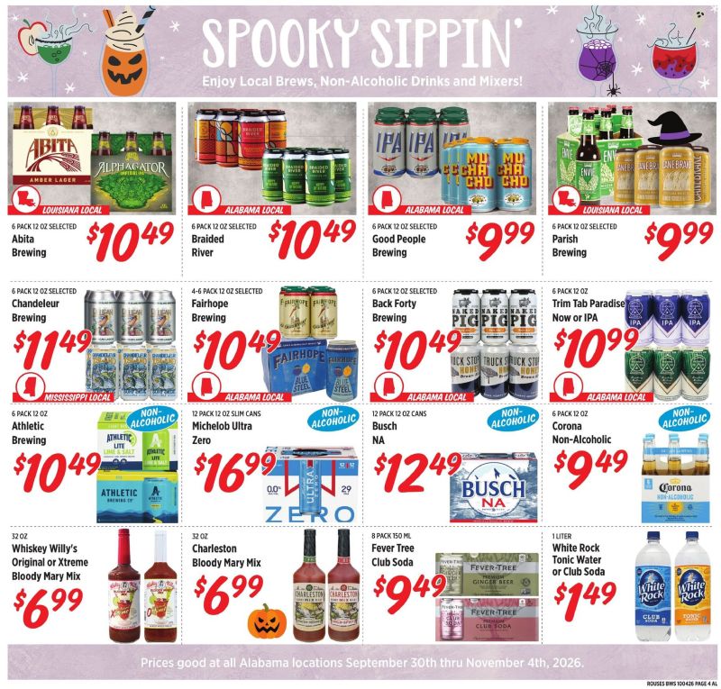 ROUSES weekly ad Sep 30 – Nov 5, 2026 – page 4