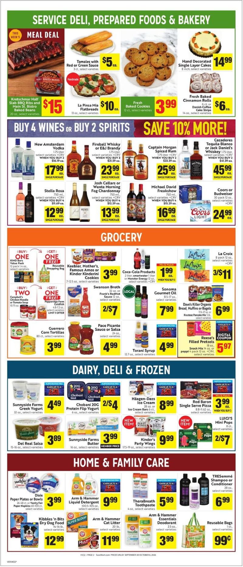 SAVE MART weekly ad Sep 30 – Oct 7, 2026 – page 2