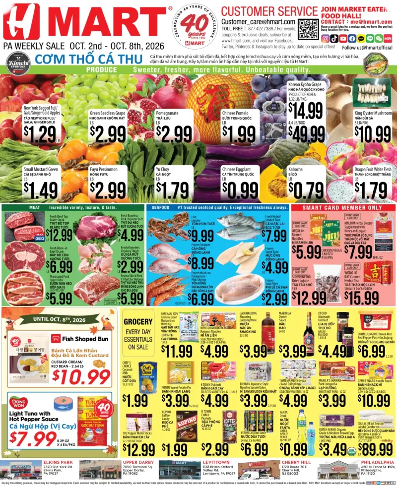 Weekly ads Pennsylvania Vietnamese
