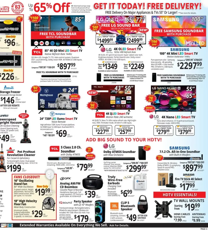 ABC WAREHOUSE weekly ad Oct 4 – Oct 10, 2026 – page 3