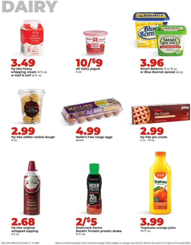 HYVEE weekly ad Oct 5 – Oct 12, 2026 – page 30