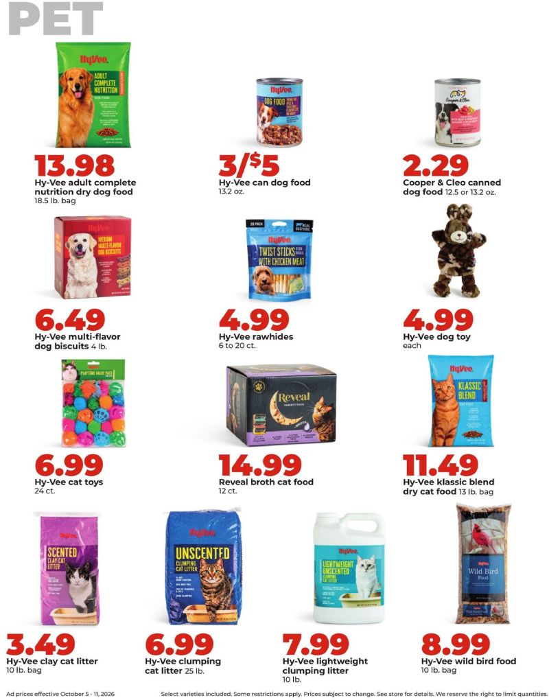 HYVEE weekly ad Oct 5 – Oct 12, 2026 – page 40