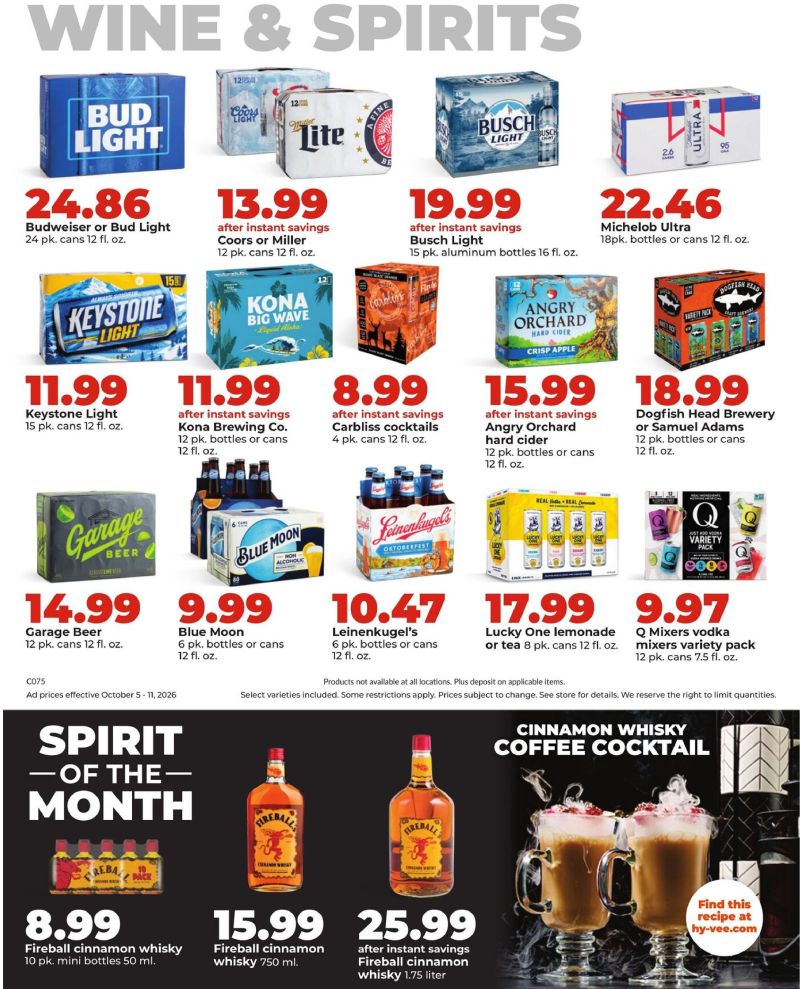 HYVEE weekly ad Oct 5 – Oct 12, 2026 – page 42