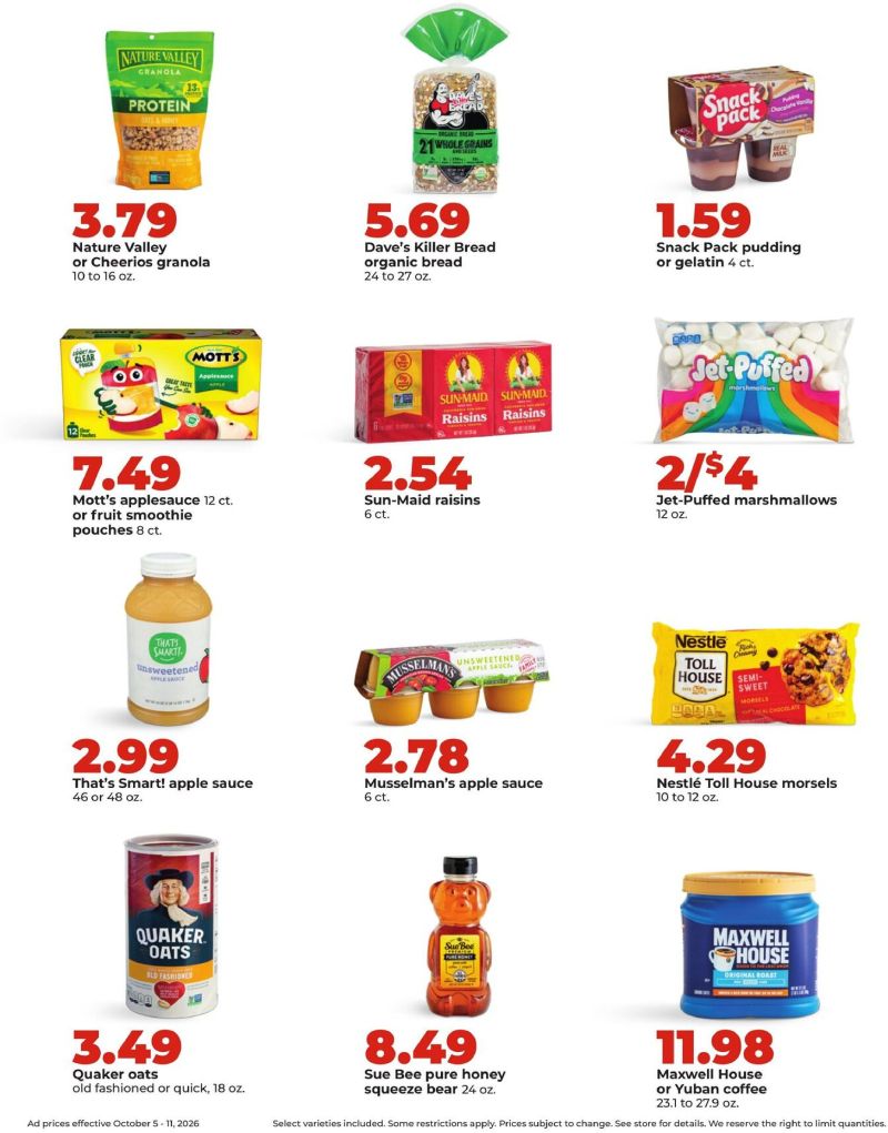 HYVEE weekly ad Oct 5 – Oct 12, 2026 – page 24