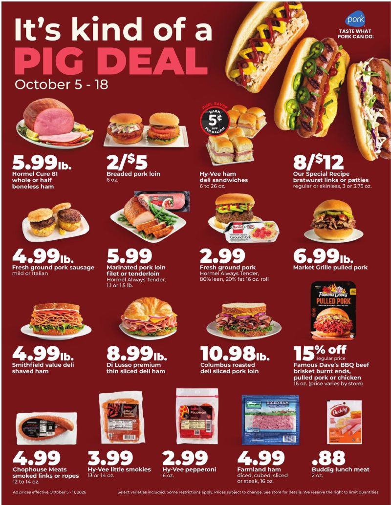 HYVEE weekly ad Oct 5 – Oct 12, 2026 – page 13